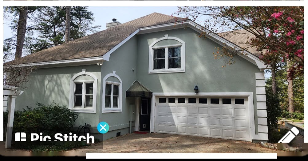 Two-Story Stucco Residence Exterior Repaint - After